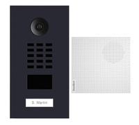 doorbird - Kit d2101 V-ral7016 + a1061 W - Videoportero (IP Lector de Tarjetas RFID + Timbre