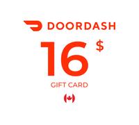 DoorDash Gift Card 16 CAD Key - CANADA