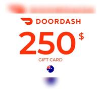 DoorDash Gift Card 250 AUD Key - AUSTRALIA