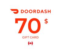 DoorDash Gift Card 70 CAD Key - CANADA