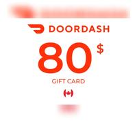 DoorDash Gift Card 80 CAD Key - CANADA