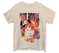 Doors - the - T-Shirt # L Unisex Neutral # Jim Face Fire