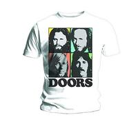 Doors - the - T-Shirt # L White Unisex # Colour Box