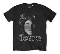 Doors - the - T-Shirt # M Black Unisex # Jim Halftone