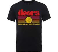 Rock Off Trade Camiseta The Doors Rots Sunset Licenciada Unisex M Negra