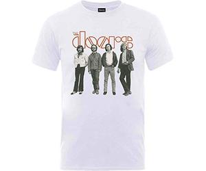Doors - the - T-Shirt # Xl White Unisex # Band Standing