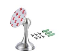 Doorstop, Tope de puerta magnético de acero inoxidable con adhesivo y soportes ocultos. Se instala en suelo o pared sin necesidad de clavos. ，of the door(A12-sky Blue)