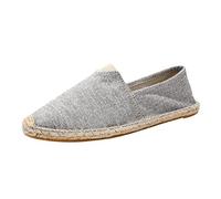 Dooxii Unisex Hombre Mujer Amantes Ocasionales Loafer Zapatos Moda Planos Alpargatas 45(27.5cm)