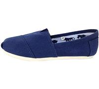 Dooxii Unisex Hombre Mujer Ocasionales Loafer Zapatos Moda Color Sólido Planos Alpargatas Azul 42(26cm)