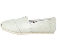 Dooxii Unisex Hombre Mujer Ocasionales Loafer Zapatos Moda Color Sólido Planos Alpargatas Beige 37(23.5cm)