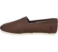Dooxii Unisex Hombre Mujer Ocasionales Loafer Zapatos Moda Color Sólido Planos Alpargatas Café 43(26.5cm)