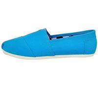Dooxii Unisex Hombre Mujer Ocasionales Loafer Zapatos Moda Color Sólido Planos Alpargatas Cielo Azul 39(24.5cm)