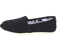 Dooxii Unisex Hombre Mujer Ocasionales Loafer Zapatos Moda Color Sólido Planos Alpargatas Negro 38(24cm)