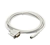 DOP-FX for HMI DOP-107BV/107EV DOP-130BQ Conexión a FX3U FX2N Cable de programación de la Serie FX3G DOP A/B-FX(DOP(A)-FX,2m)