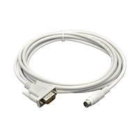 DOP-FX for HMI DOP-107BV/107EV DOP-130BQ Conexión a FX3U FX2N Cable de programación de la Serie FX3G DOP A/B-FX(DOP(B)-FX,3 m)