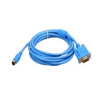 DOP-FX for HMI DOP-107BV/107EV DOP-130BQ Conexión a FX3U FX2N Cable de programación de la Serie FX3G DOP A/B-FX(DOP(B)-FX(Goldplate),3 m)