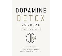 Dopamine Detox Journal 30 Day Reset Minimal