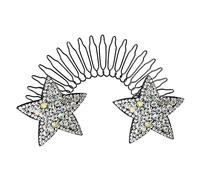 Dopamine K8W5 - Herramienta de separación y clasificación de estrellas coloridas en la parte trasera del cabello, invisible, clip para el pelo, cabeza fija