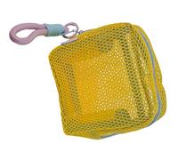 Dopamines Color Makeup - Organizador de inodoro con asa cosmética para gimnasio, uso de viaje, amarillo