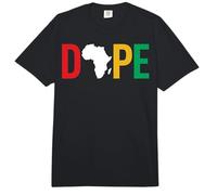 Dope Africa Map Juneteenth Pan African Pride Comfort Colors Adult Heavyweight T-Shirt