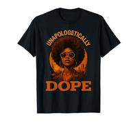 Dope Afrocéntrico Hermosa Princesa Nubia Juneteenth Camiseta