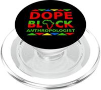 Dope Black Antropólogo Orgulloso Negro Carrera Profesional PopSockets PopGrip para MagSafe