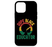 Dope Black Educator - Historia negra, educador melanado Carcasa para iPhone 12 mini