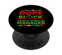 Dope Black Product Marketing Manager Orgullo Profesional Orgullo Laboral PopSockets PopGrip Adhesivo