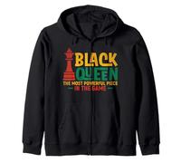 Dope Black Queen La Pieza más poderosa afroamericana Sudadera con Capucha