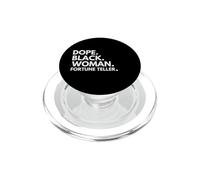 Dope Black Woman Fortune Teller empoderó a la Historia Negra PopSockets PopGrip para MagSafe