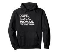 Dope Black Woman Fortune Teller empoderó a la Historia Negra Sudadera con Capucha