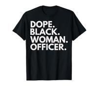 Dope Black Woman Oficial empoderó el Mes de la Historia Negra Camiseta