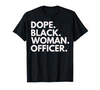 Dope Black Woman Oficial empoderó el Mes de la Historia Negra Camiseta