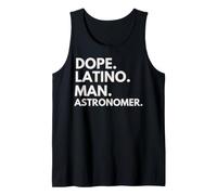 Dope Hombre Latino Astrónomo Herencia Latina Orgullo Hispano Camiseta sin Mangas
