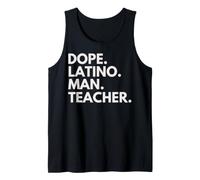 Dope Hombre Latino Maestro Herencia Latina Orgullo Hispano Camiseta sin Mangas