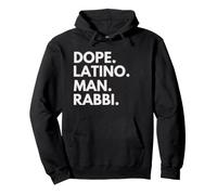 Dope Hombre Latino Rabino Herencia Latina Orgullo Hispano Sudadera con Capucha