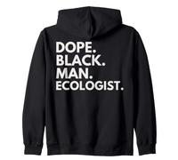 Dope Hombre Negro Ecologista Orgullo Afroamericano Sudadera con Capucha
