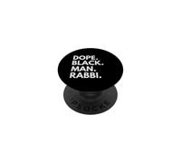 Dope Hombre Negro Rabino Orgullo Afroamericano PopSockets PopGrip Adhesivo