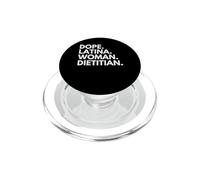 Dope Latina Mujer Dietista Empoderada Mes de la Herencia Latina PopSockets PopGrip para MagSafe
