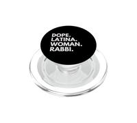 Dope Mujer Latina Rabino Herencia Latina Orgullo Hispano PopSockets PopGrip para MagSafe