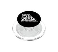 Dope Mujer Negra Emprendedor Afroamericano Jefe CEO PopSockets PopGrip para MagSafe