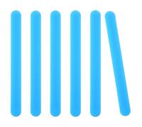 DOPENSPI 6 piezas de silicona palitos de helado, palitos de hielo de silicona, varillas de agitación reutilizables, accesorios de resina, mezcla de resina, máscara mixta, manualidades