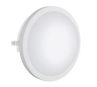 DOPO LIGHTING - Aplique de pared FAR redondo y blanco apto exterior IP54…