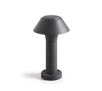 DOPO LIGHTING - Baliza BUCKET antracita led SMD exterior IP65 (H.30cm). Baliza o sobre muro orientado para patios, murales, pórticos y terrazas.…