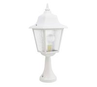 Dopo Lighting - Baliza o sobremuro ROB blanco portalámpara E27 exterior IP43