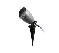 DOPO LIGHTING - foco exterior jardin con estaca TERRA, LED SMD, 6W, antracita, 3.000K, 180º, IP65 - iluminacion jardin - focos jardin - focos exterior jardin - foco jardin exterior