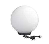 DOPO LIGHTING -Lámpara de mesa (ø40 cm), E27, 30W, poliamida, IP44, negro- ilumina tus zonas ajardinadas, patios, zonas de relax.