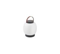 DOPO LIGHTING Novolux Bubble Lámpara Portátil LED Recargable IP54, 3000K Luz Cálida, 3 Intensidades, 202 lm, Batería Litio Incluida, para Terraza, Jardín e Interior, Antracita, 160 x 160 x 228 mm