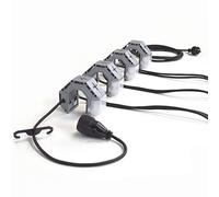 Dopo Lighting - Proyector portátil CLAMPLIGHT gris Led. Ideal para obras, andamios o talleres.