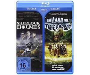 Doppel-BD: Sherlock Holmes & The Land that time forgot [Blu-ray] [Alemania]